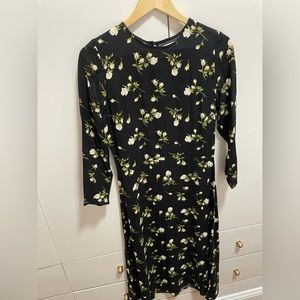 Reformation Midi Dress White Tulips US4